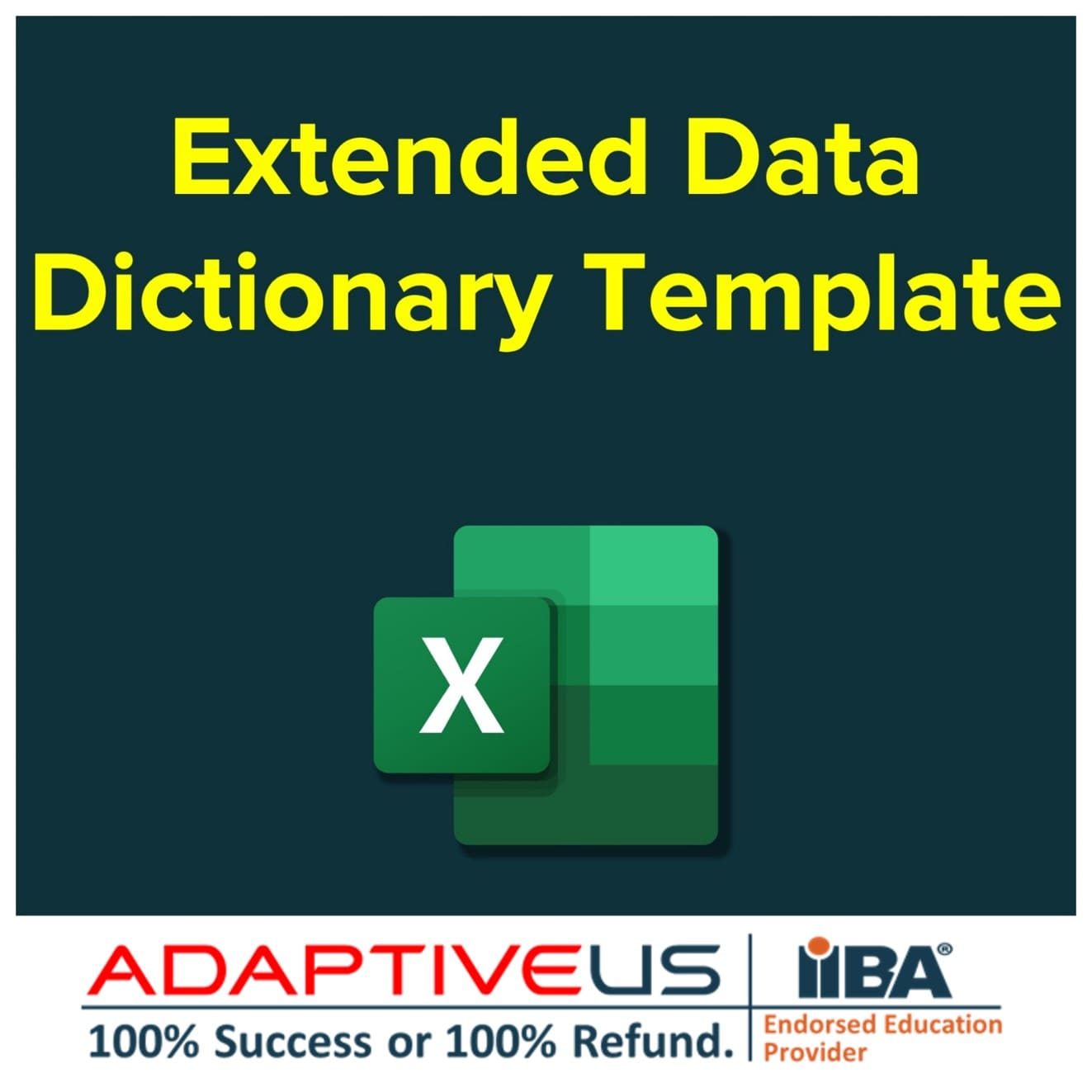 FREE Extended Data Dictionary Template